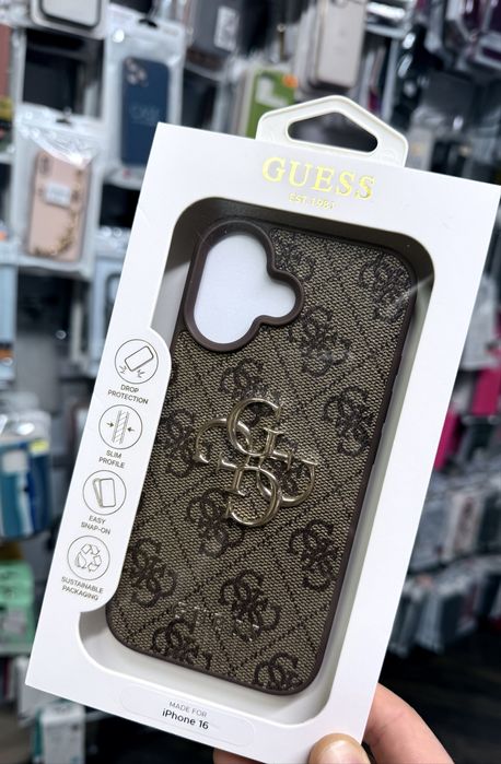 Iphone 16 Оргинален кейс на Guess