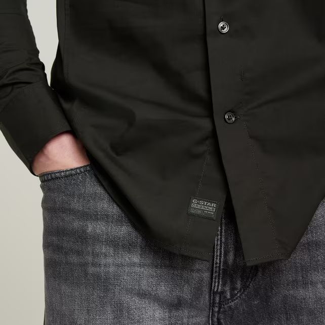 Оригинална риза G-Star Raw Dressed M , L нова мъжка черна