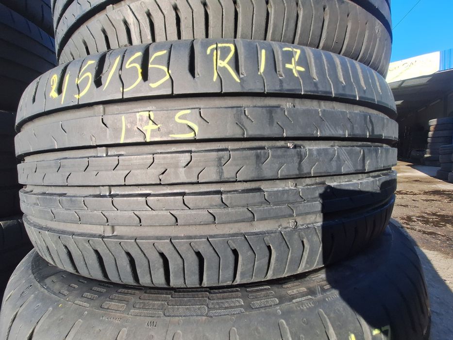 4 anvelope 215/55r17 Continental 2019 Montaj Gratuit