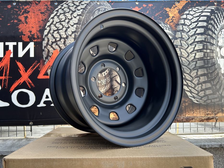 15" 6х139.7  Минусови Стоманени Джанти 4х4 Toyota Nissan Mitsubishi