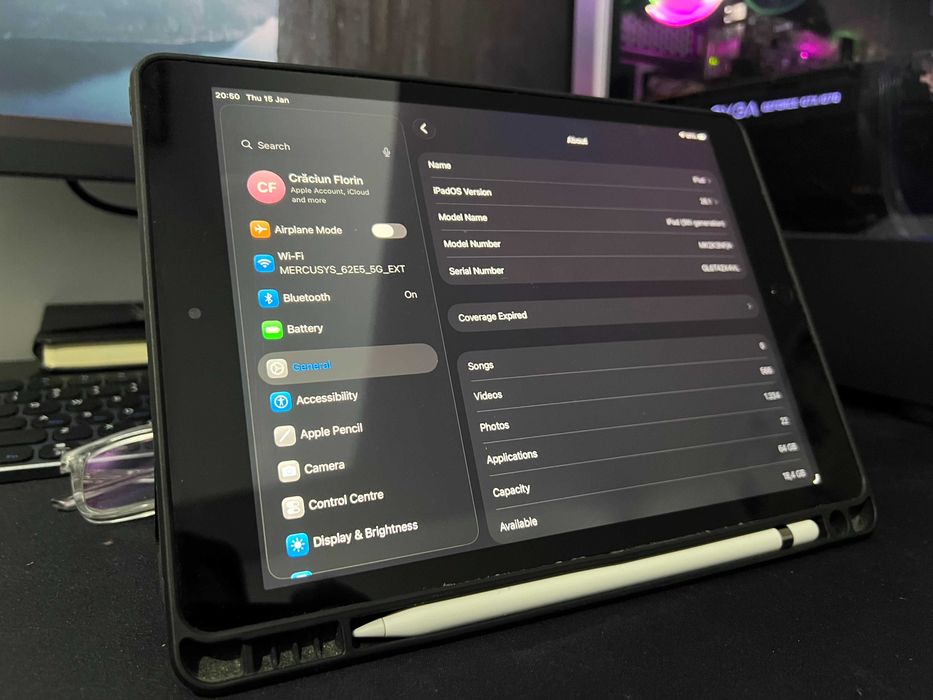 Ipad 9th 64gb + Apple Pencil