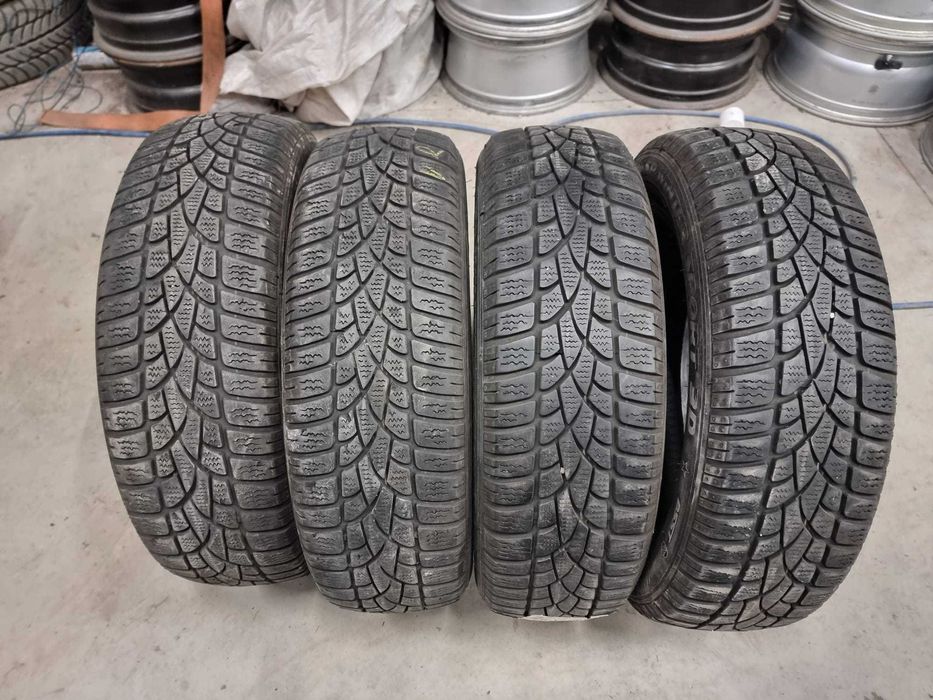 4 Anvelope IARNA 175.60.16 'Dunlop' Runflat ; stare buna