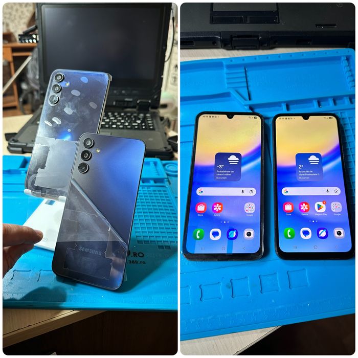 2x Samsung Galaxy A15 blue 128 Gb Dual Sim (dezmembrez telefoane)