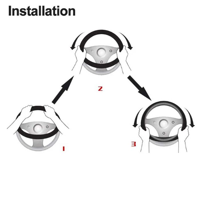 Калъф за волан СКОСЕН D-TYPE за VW