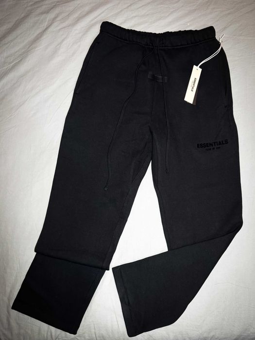 Fear of God Essentials Tracksuit Черен - Последен размер - L