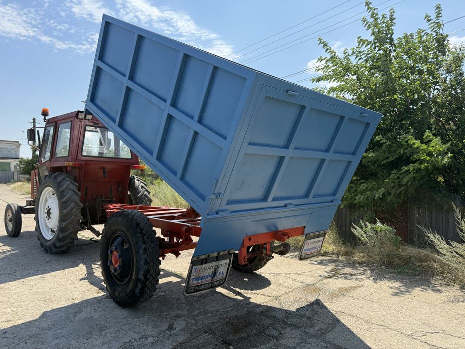 Remorca Monoax 4 , 5 tone Basculabila