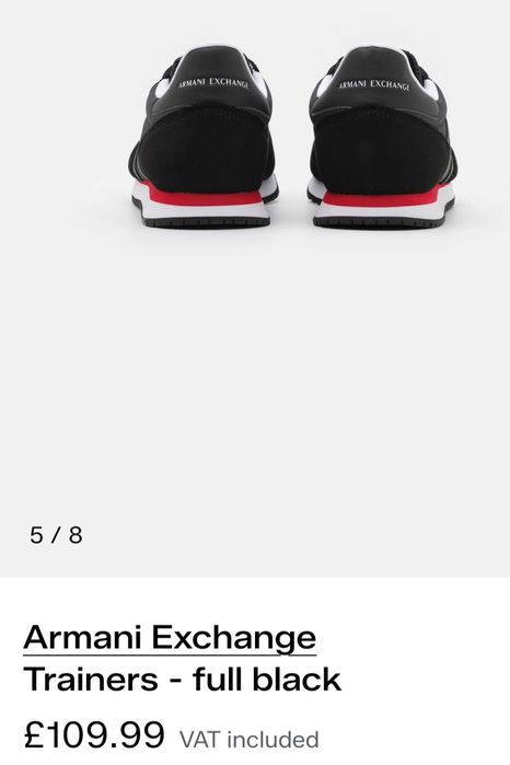 Armani Exchange  Trainers оргинални