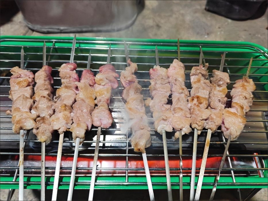 Мангал электрический шашлык