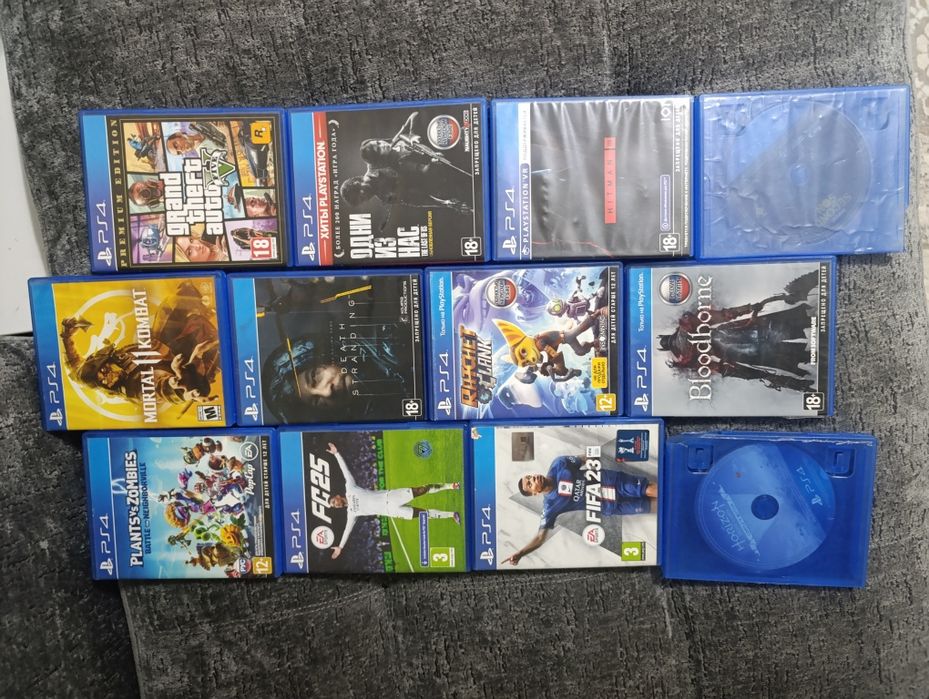 Sony playstation 4 диски