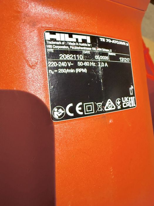 TE 70 ATC Hilti Nuron Combipercutor SDS Max  An 2026