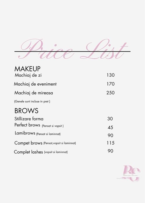 Stilizare,vopsire si laminare sprancene si gene