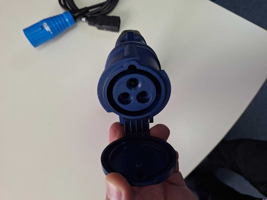 Adaptor C19 Priza industriala, Industrial socket adapters
