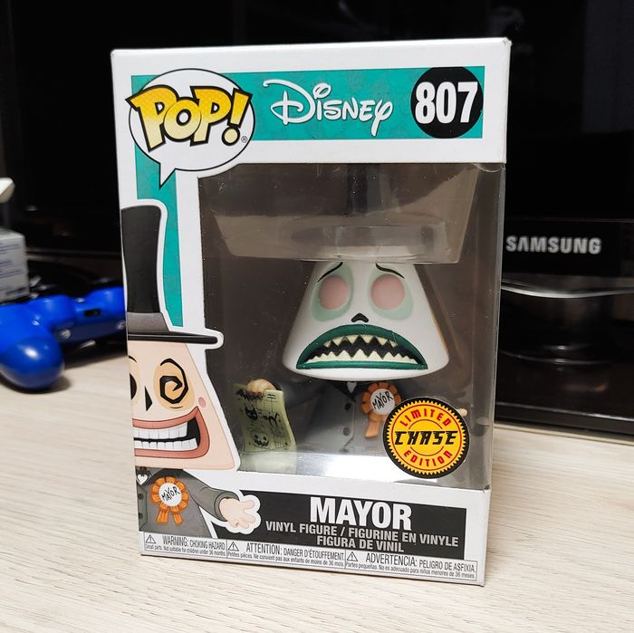 Funko pop chase limited edition mayor 807