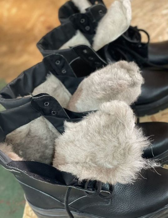 Берцы зимние натуралка