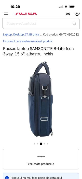 Rucsac laptop Samsonite -Nou