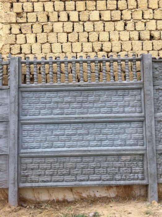 Бетонный еврозабор