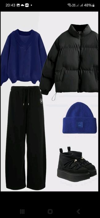 Куртка оверсайз ZARINA 48-52 размера