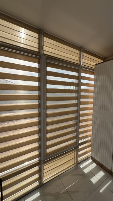 Жалюзи, ролл шторы, день и ночь