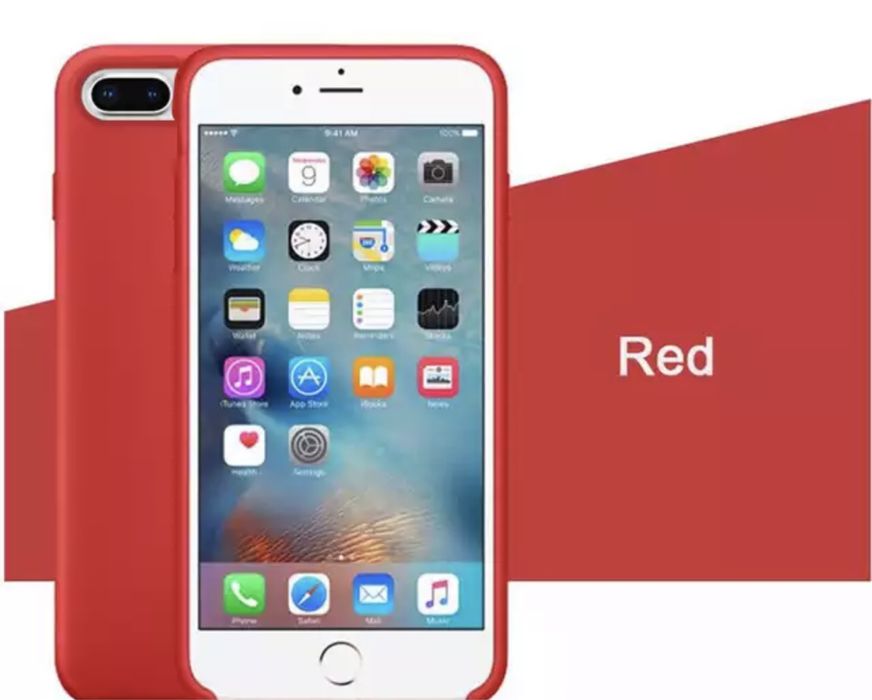 Iphone 8/7 SE 2020 Husa Din Silicon cu Interior de Catifea/Piele