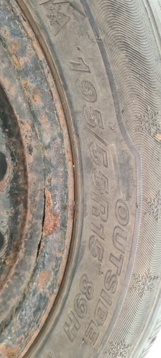 Джанти 15 5х114.3 с гуми 195 55 15