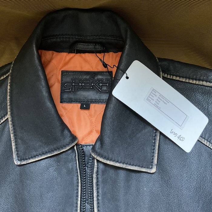 Куртка мужская из натуральной кожи