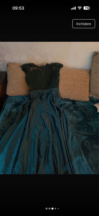 Rochie lunga tafta, marimea 42