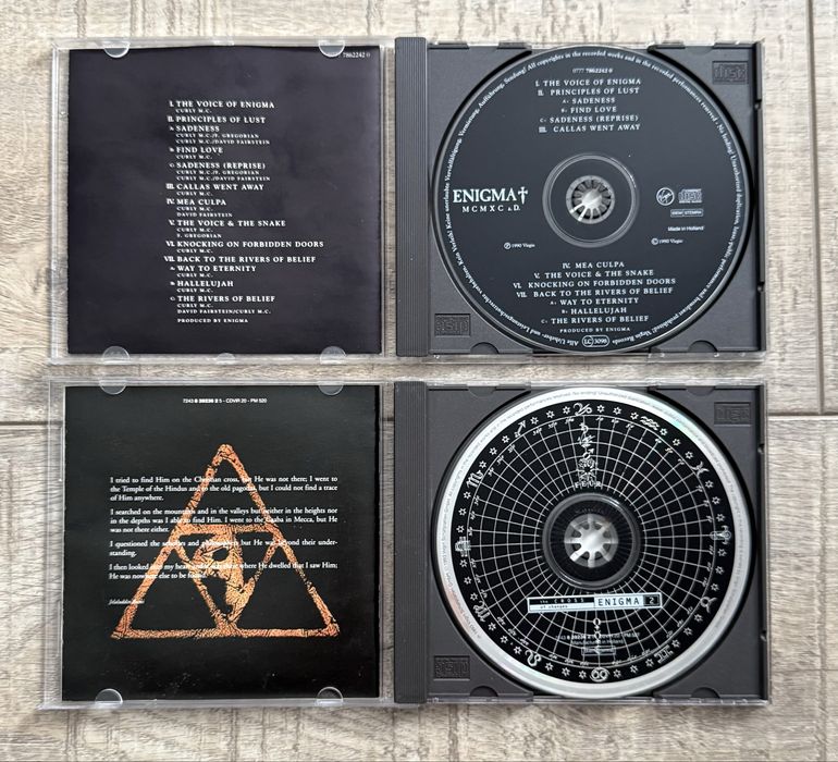Lot 4 cd-uri (albume) - Enigma (M. Cretu)