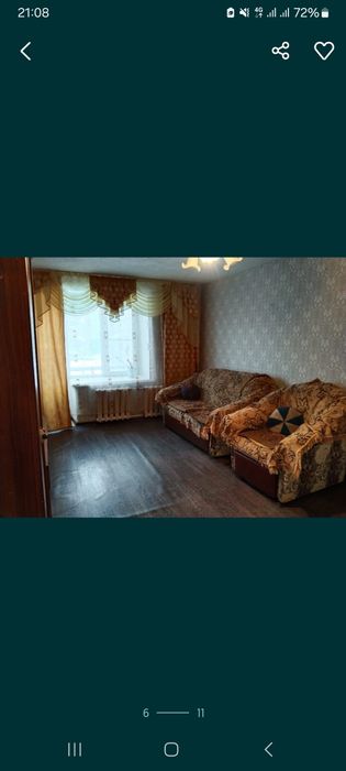 Сдам квартиру полуторку.