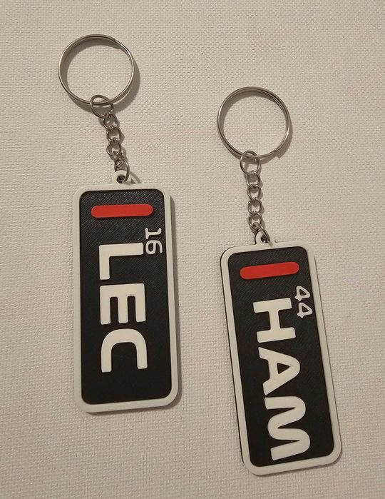 Set brelocuri Formula 1 – LEC & HAM