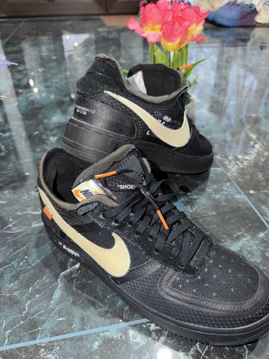 Nike Air Force 1 Low X Off-White Black 2018