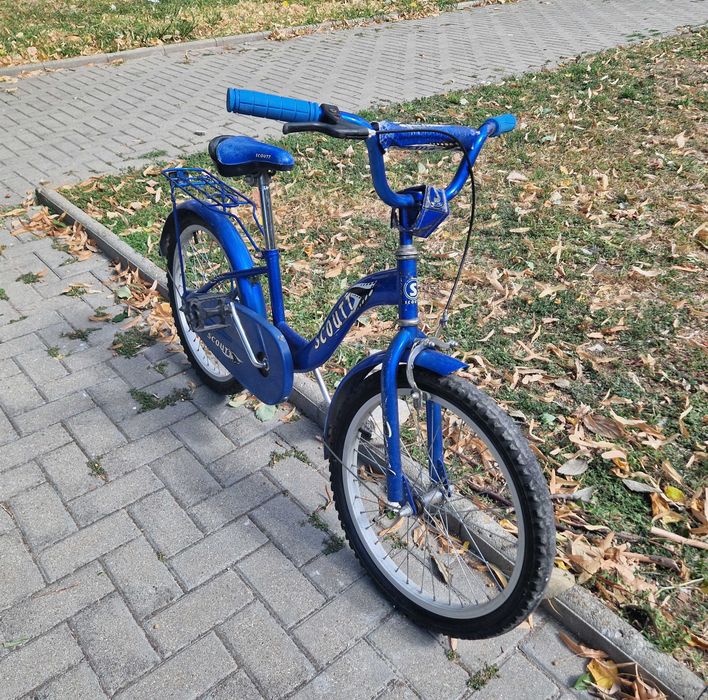 Велосипед с контра 20" гуми