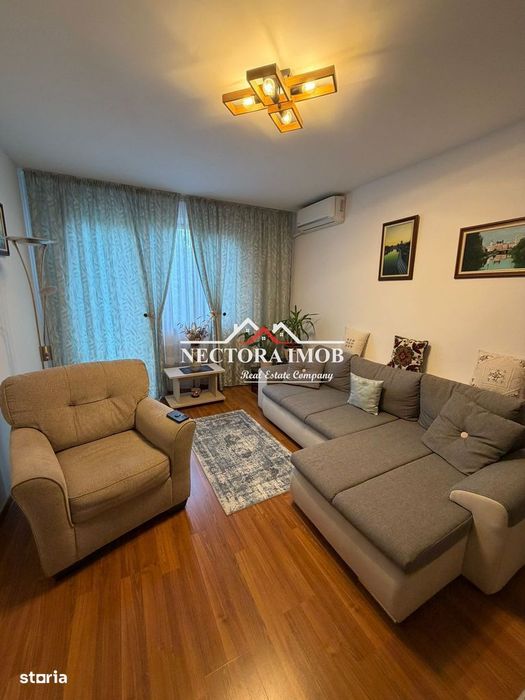 NECTORA IMOB Exclusivitate-Apartament 3 camere, 56 mp, Mobilat/Utilat