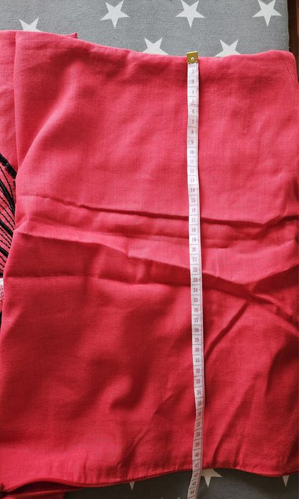 Rochie Sweet Miss roșie cu broderie