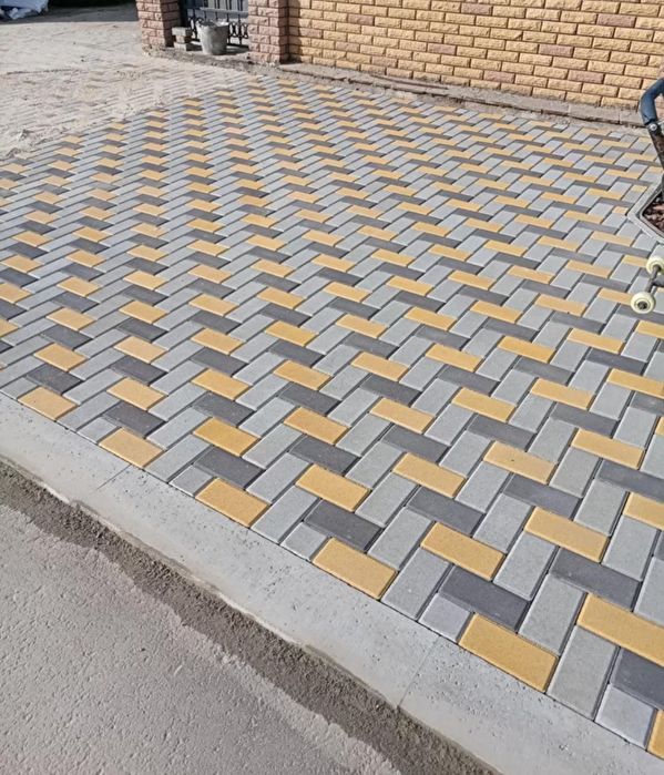 Укладка брусчатки и поребриков