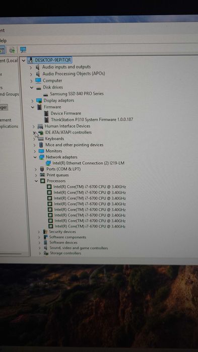 Calculator Lenovo P310 32GB Ram 512GB SSD Samsung