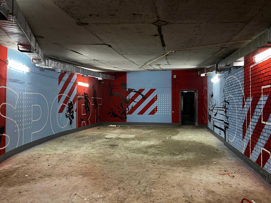 Роспись стен. Художник. Граффити