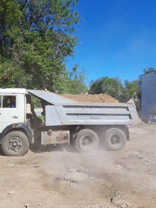 Доставка песок балласт щебень