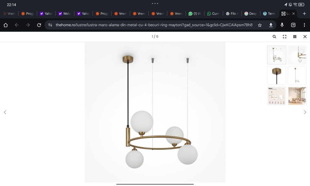 Vanda lustra MAYTONI