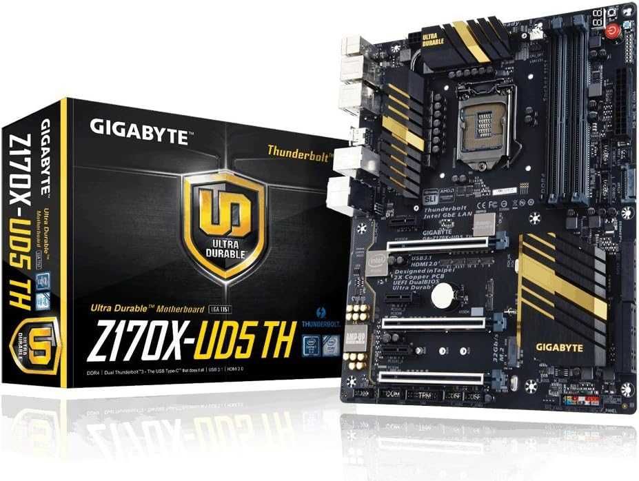 Дънна платка Gigabyte GA-Z170X-UD5 TH + Intel Core i7-6700K