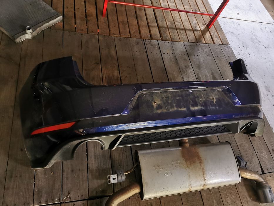 Bară spate senzori parcare GTI Volkswagen Golf 7 Facelift 2018