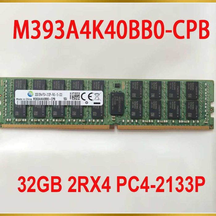 Samsung 32GB (128GB) DDR4 2133MHz M393A4K40BB0-CPB0Q Registered