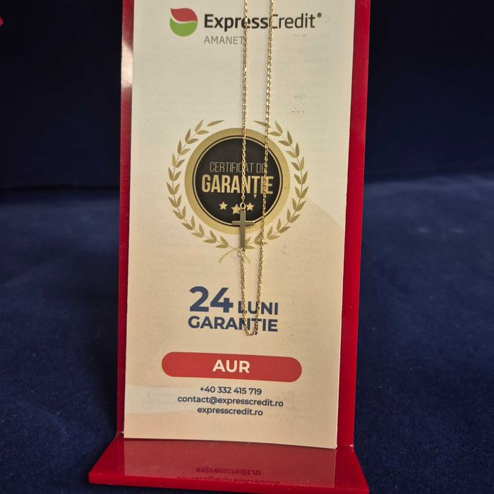 Lant Aur 14K - 1.85 grame / 875 lei ( B33003.1 / Ag28 Doi Baieti )