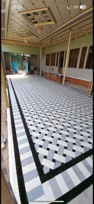 Тротуарные плитки, брусчатки