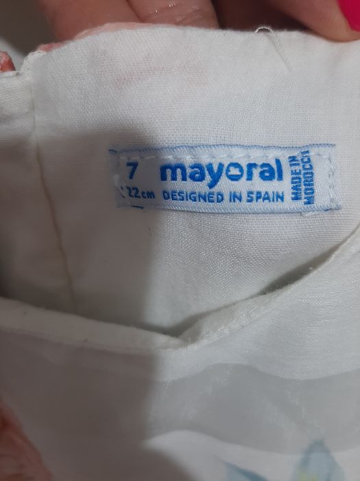 Официална детска рокля Mayoral
