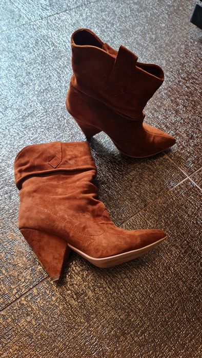 Cizme scurte piele 36/ all sezon boots