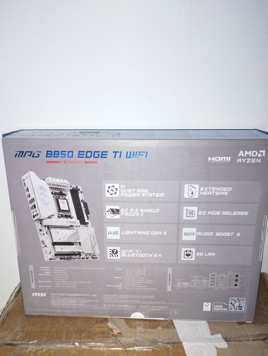 Placa de baza MSI MPG b850 TI WIFI Sigilata