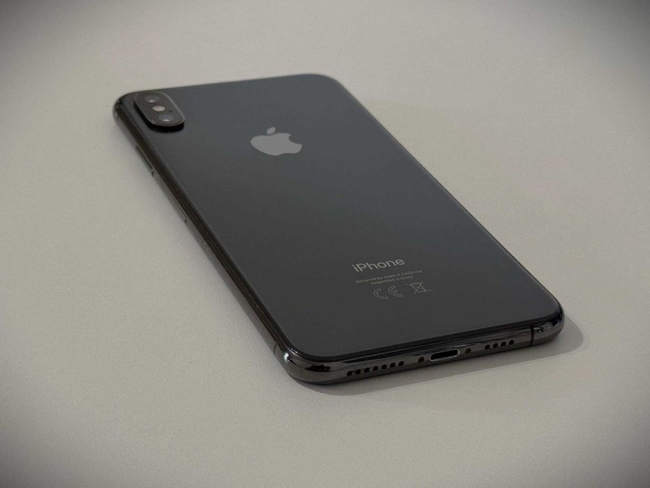 Бартер! Отличен! iPhone XS Max 256GB Space Black (Черен) 81% Батерия!