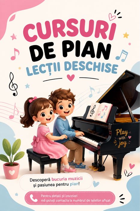 Cursuri de Pian