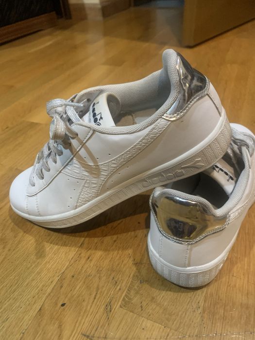 Кеды белые женские