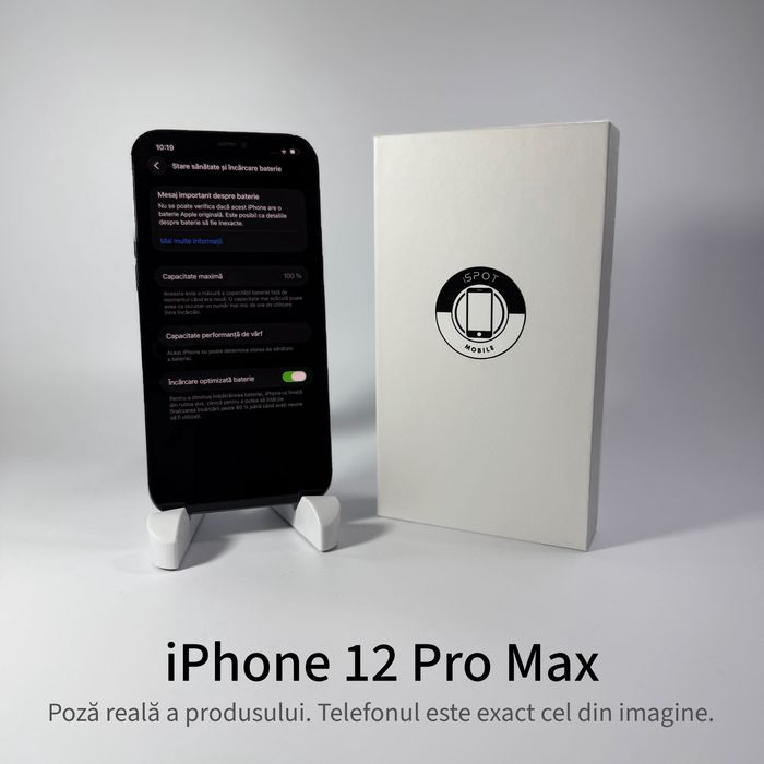 ispotmobile.ro  iPhone 12 Pro Max 128 - 256 - 512 gb ! Garantie 2 ani + cadou